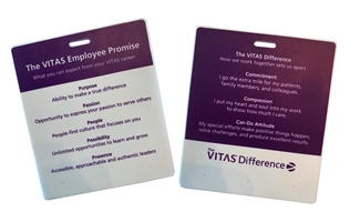 The VITAS Difference - Badge Buddy Backer