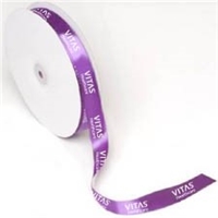 7/8 Purple Satin Ribbon-100 yds/roll