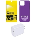iPhone 14 Kit - Case, Charging Block & Screen Protector