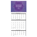 2025 3 Month at a Glance Wall Calendar - Sold 50 per Case