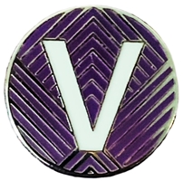 High-Profile Event Pin - Purple Background