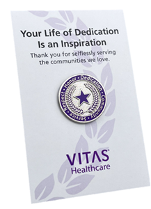 VITAS Service Honor Pin